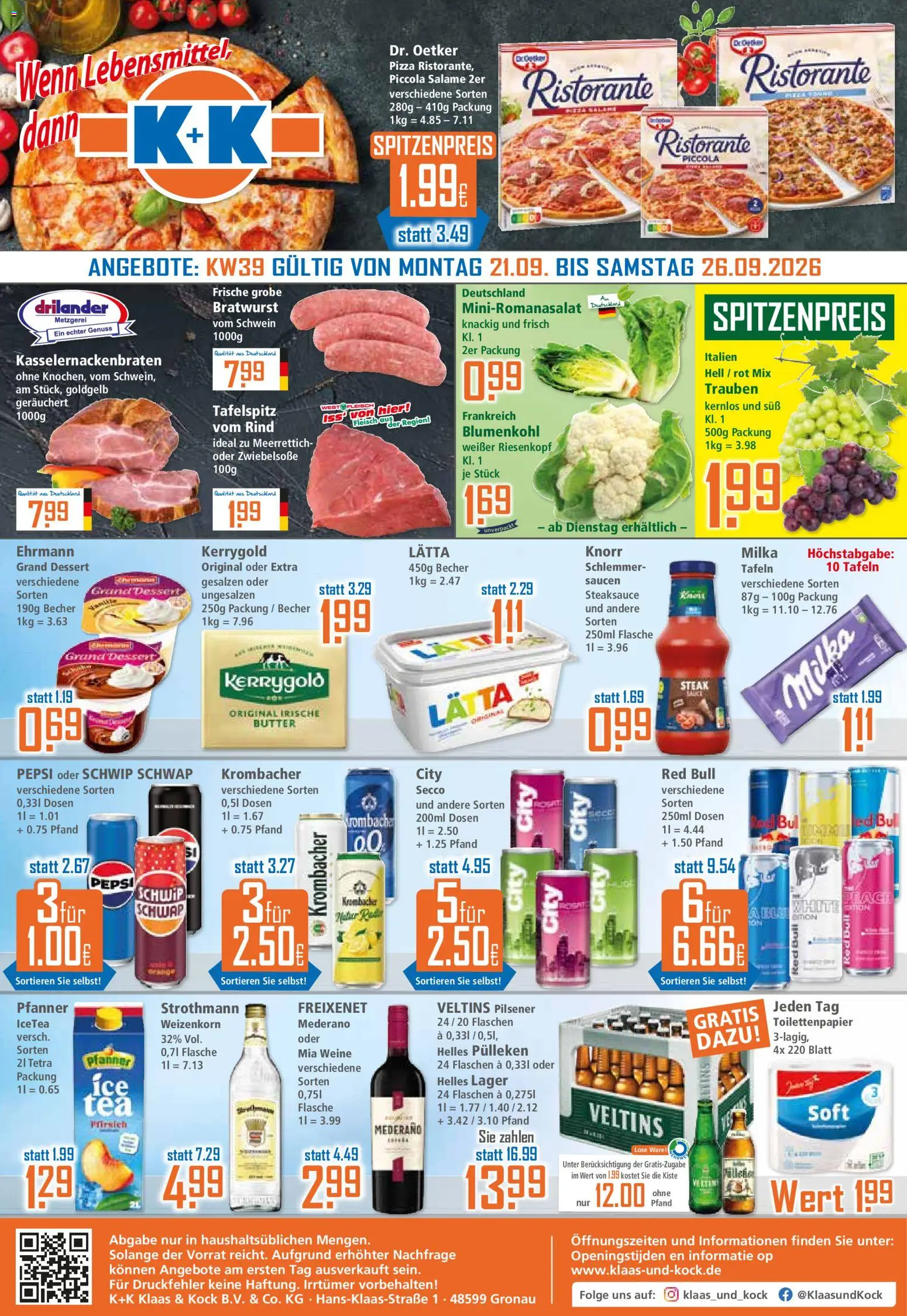 Klaas Kock Montag, 21. September Top Angebote