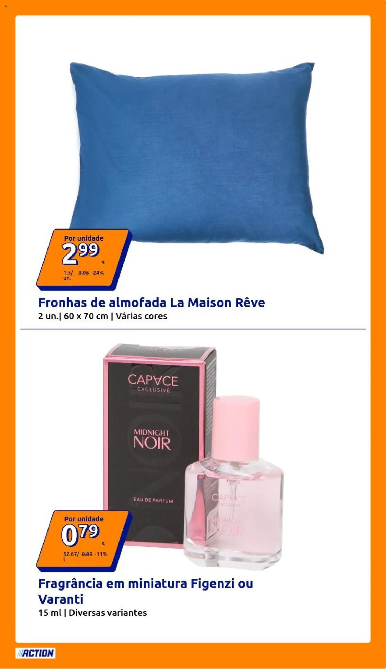 Action folheto │ válido de 05/08/2026 | Página: 13 | Produtos: Fragrância, Almofada