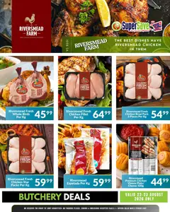 Super Save specials catalogue – valid from 22/08/2026