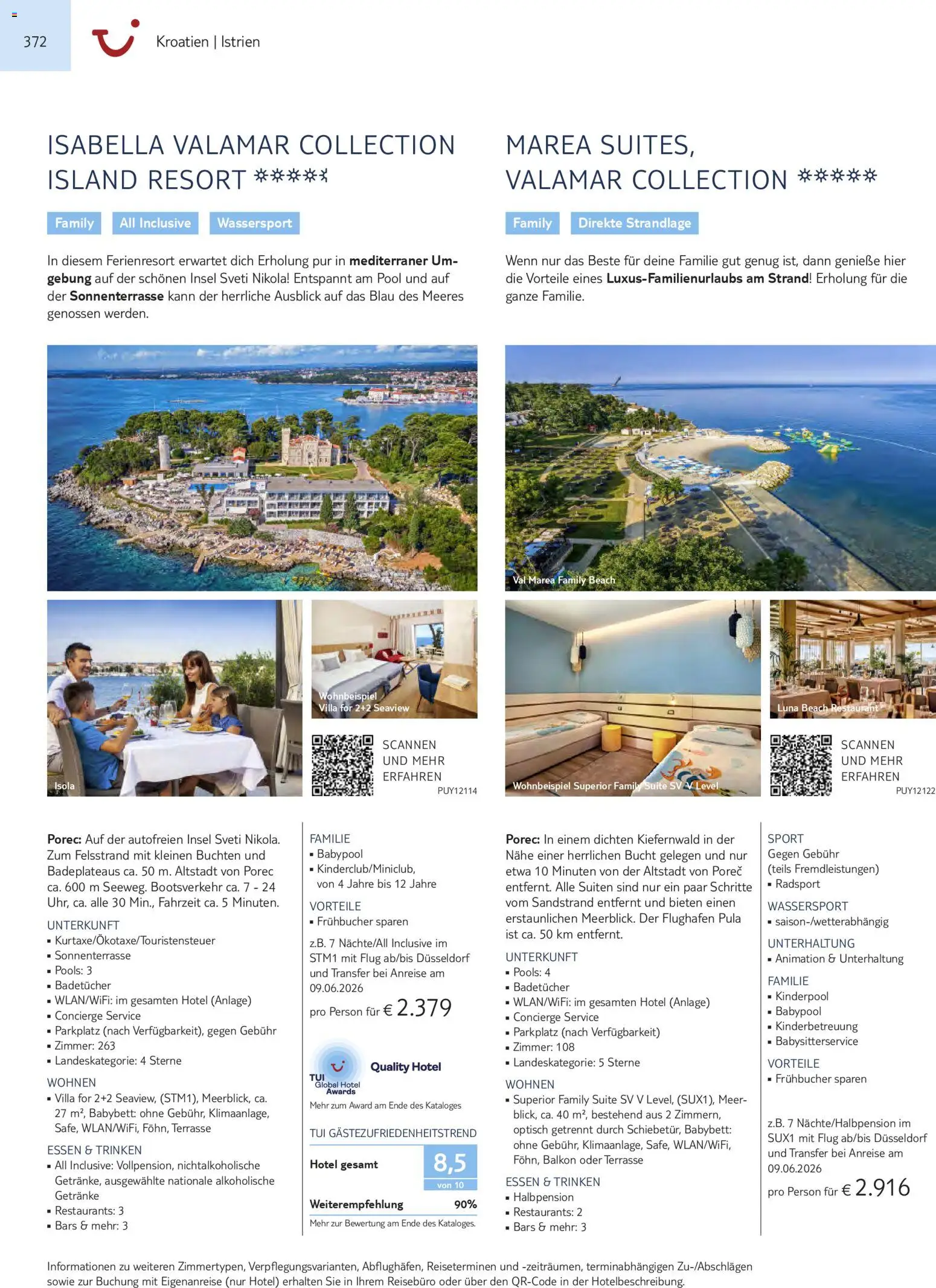 TUI Prospekt Südeuropa & Nordafrika 2026/27 – gültig ab 03.03.2026 | Seite: 372 | Produkte: Babybett