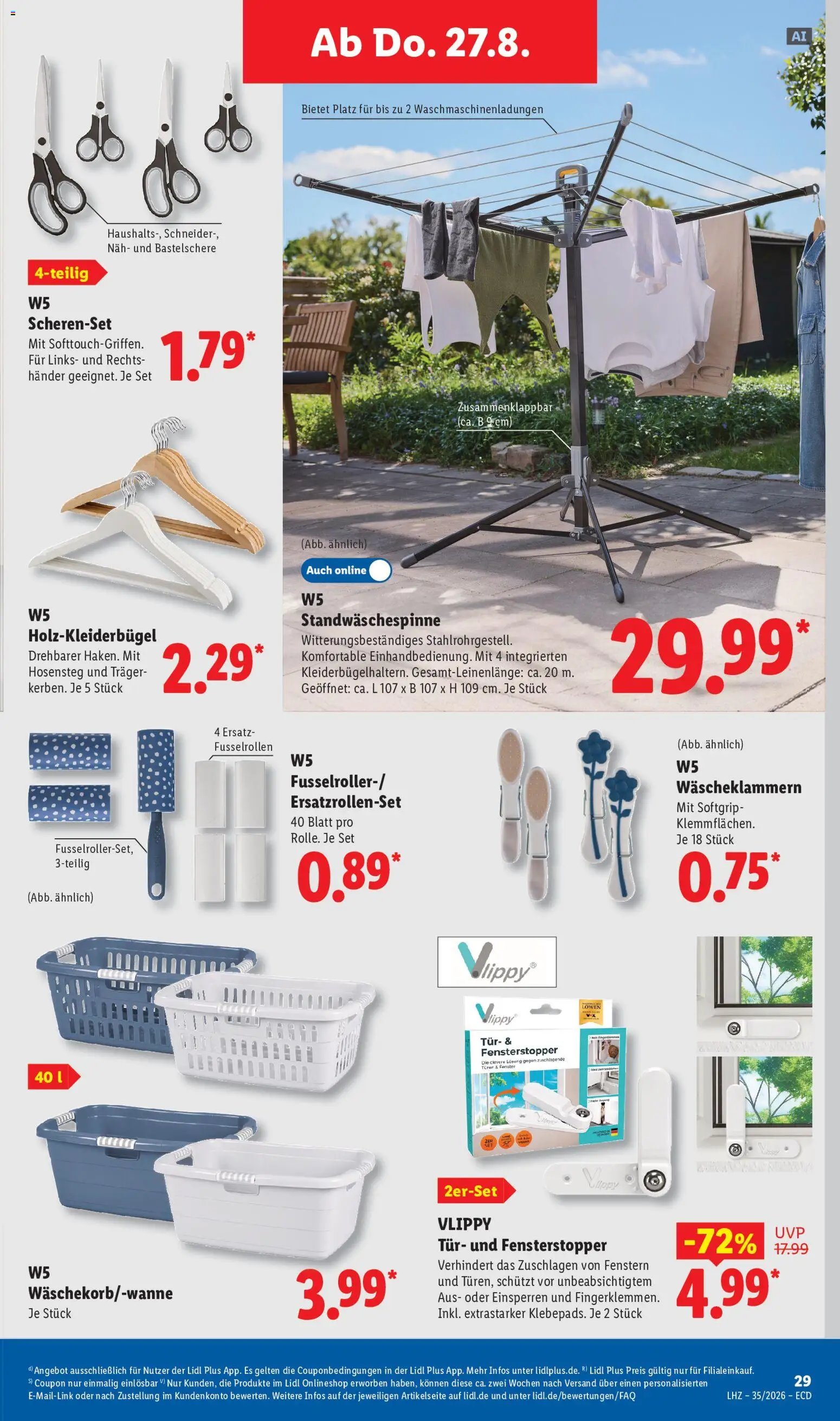 Lidl Prospekt – gültig ab 24.08.2026 | Seite: 25 | Produkte: Tür