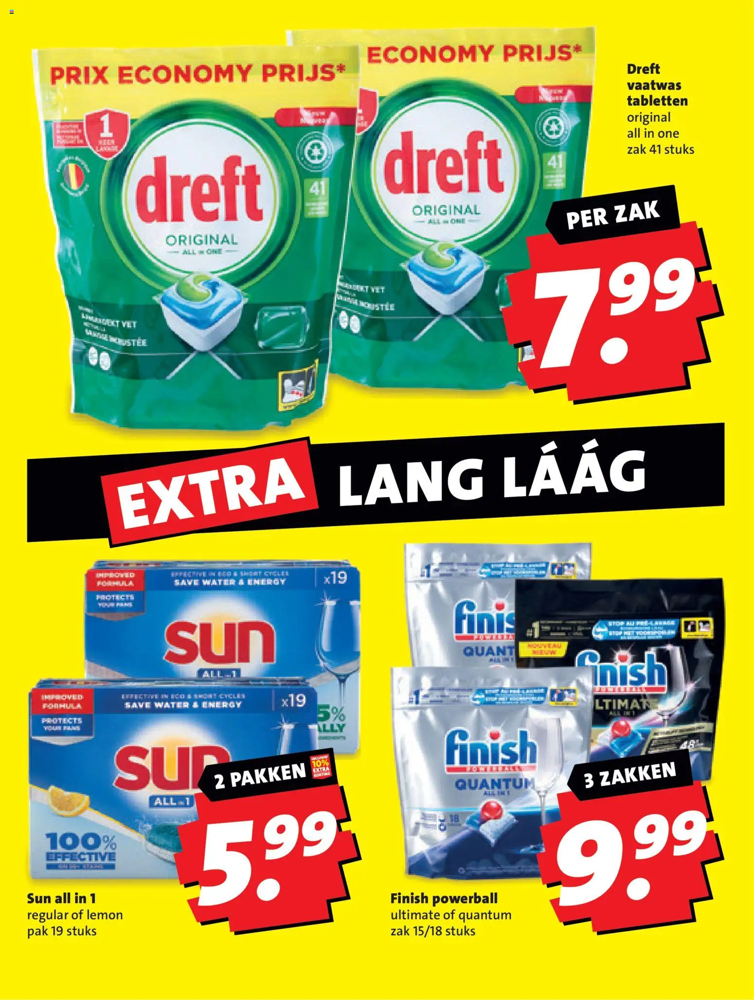 {H1} | Pagina: 30 | Producten: Vaatwas tabletten, Zak, Festék