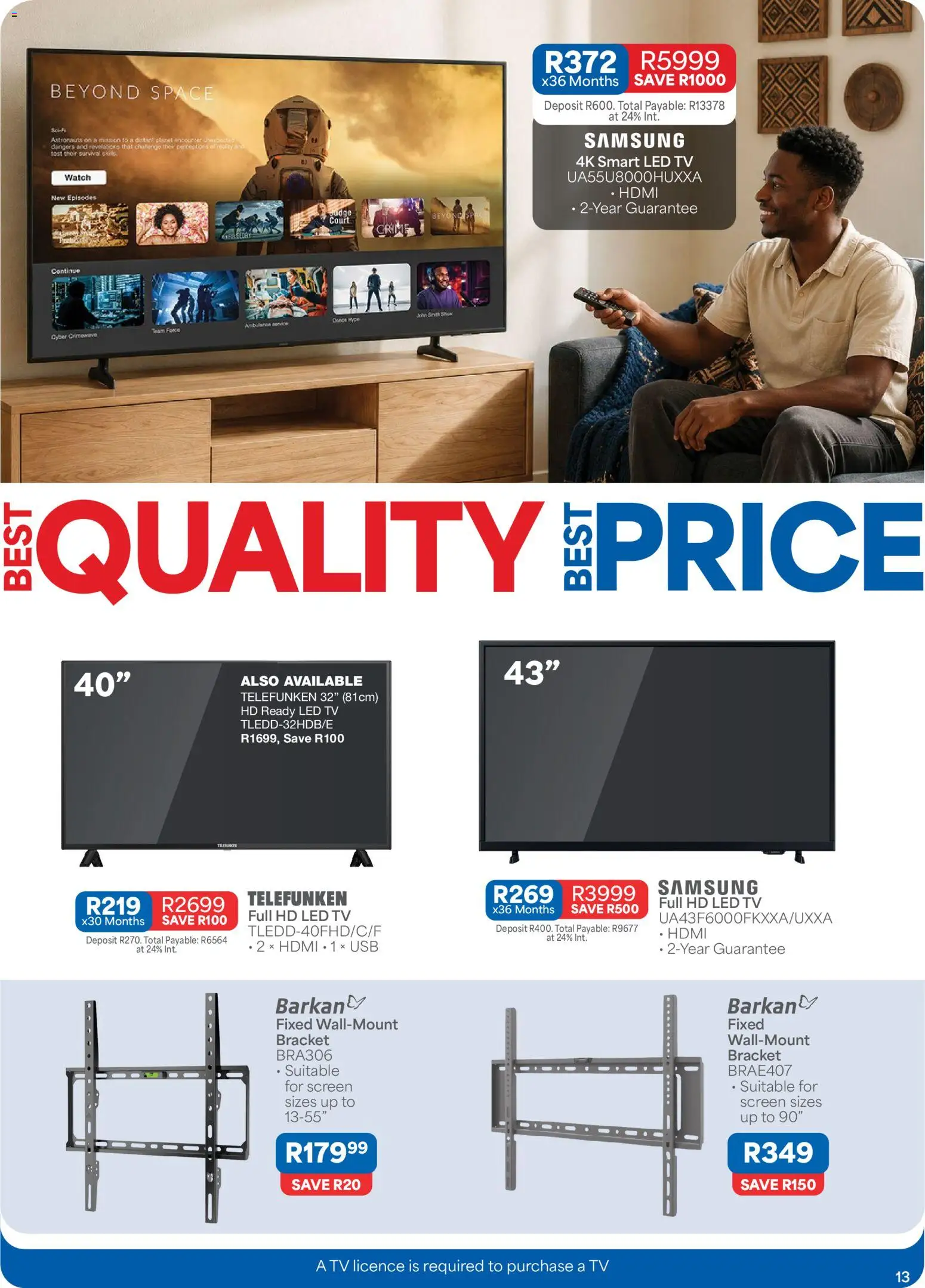 New OK Furniture catalogue – valid from 10/08/2026 | Page: 13 | Products: Watch, USB, TV