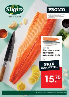 Sligro publicité - Voorbeeld van een folder van Sligro, geldig van 03/09/2026