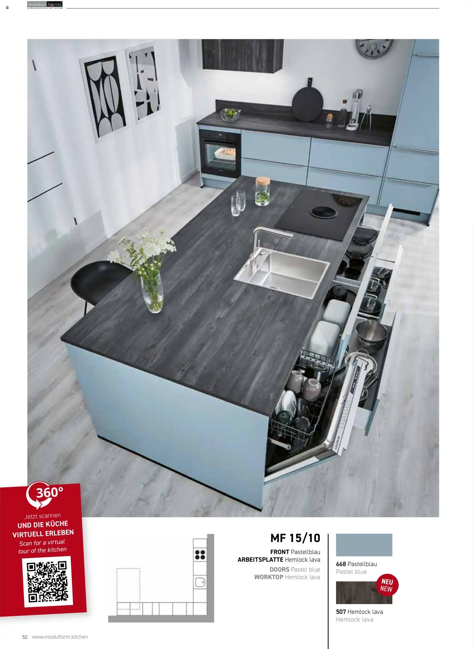 Ostermann Modulform Küchenprospekt 2026 – gültig ab 01.01.2026 | Seite: 52 | Produkte: Küche