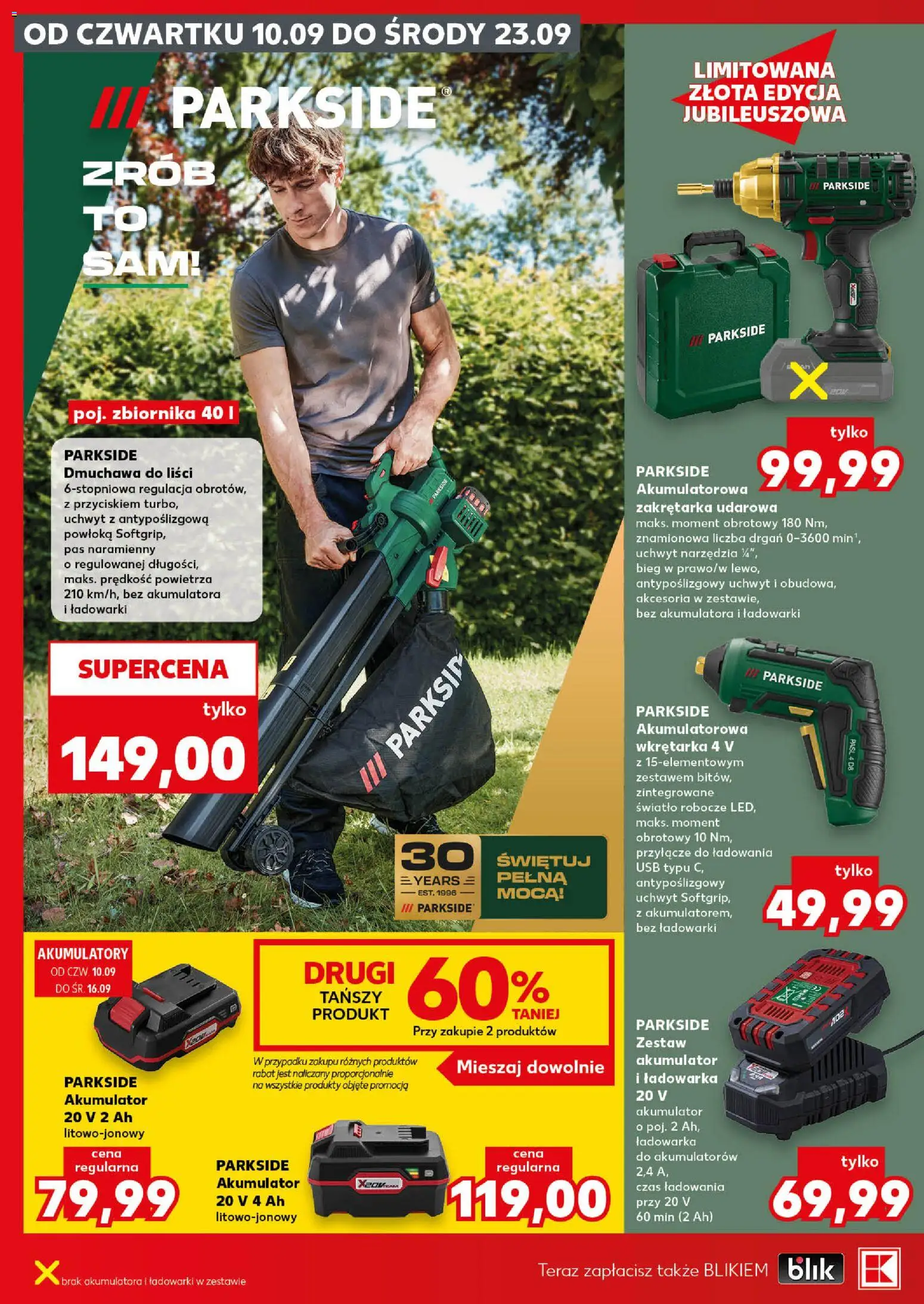 Kaufland Polsko leták - Złap okazje od 10.09.2026 | Strana: 6 | Produkty: Parkside, USB