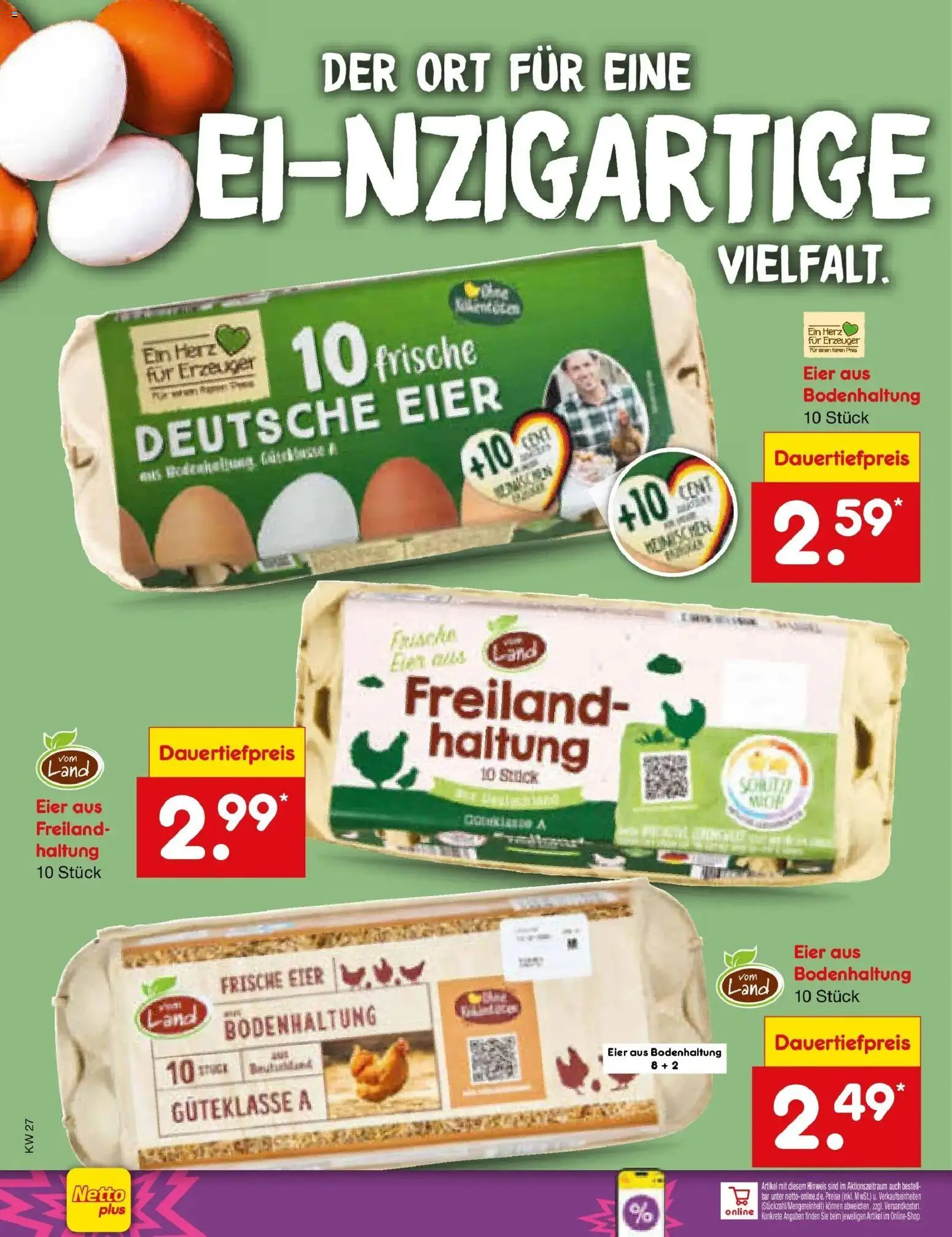Netto Marken-Discount Prospekt Bremen-Lesum – gültig ab 29.06.2026 | Seite: 18 | Produkte: Eier