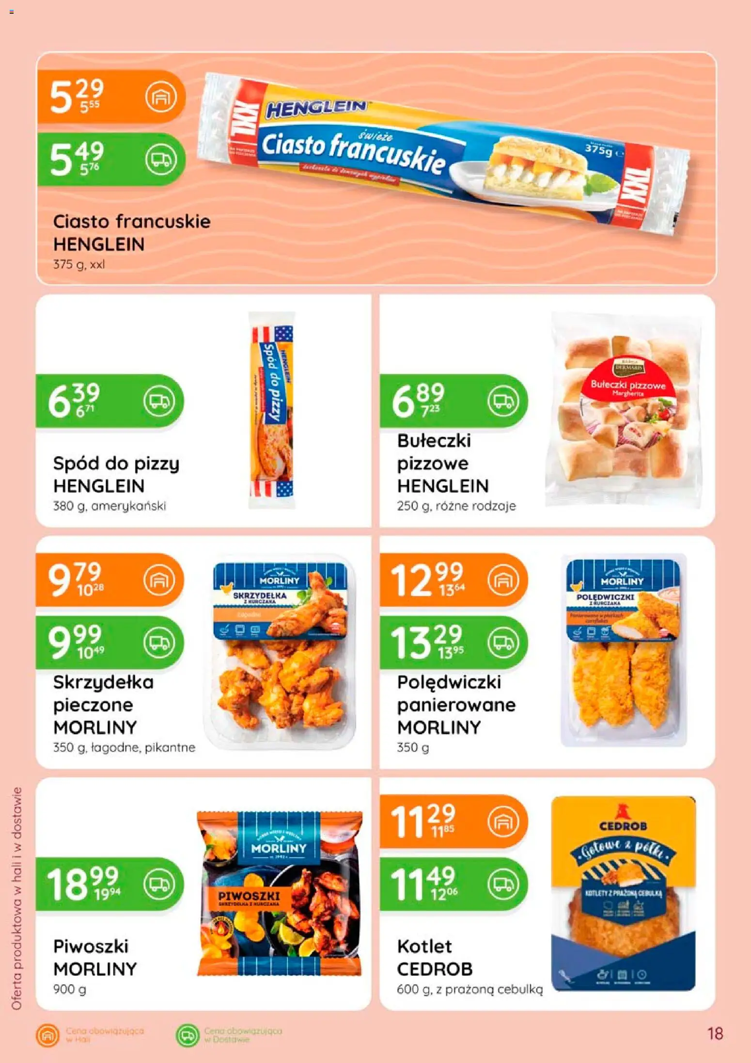 Eurocash gazetka od 28.05.2026 | Strona: 18 | Produkty: Ciasto francuskie, Ciasto, Spód do pizzy