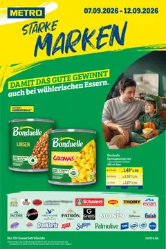 Metro Starke Marken ab 07.09.2026 gültig
