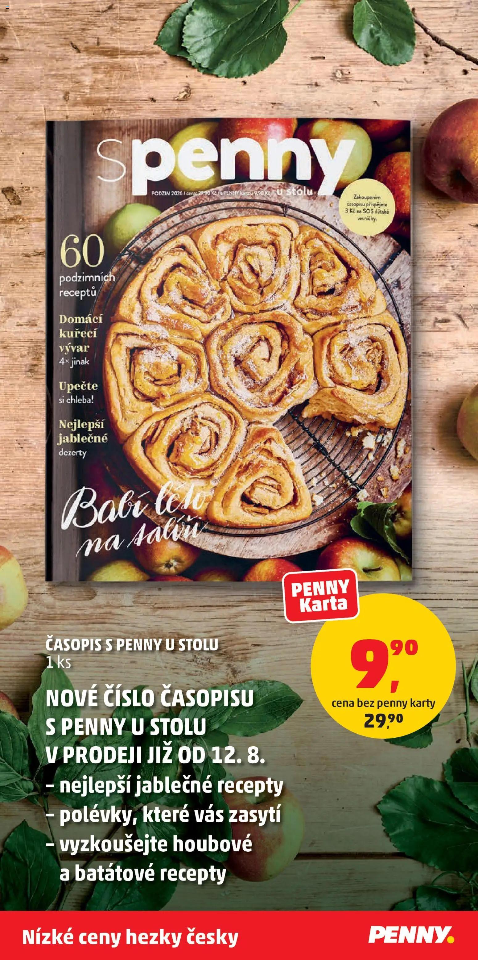 Penny Market leták od 12.08.2026 | Strana: 33 | Produkty: Dezerty, Časopis, Kuřecí vývar, Karty