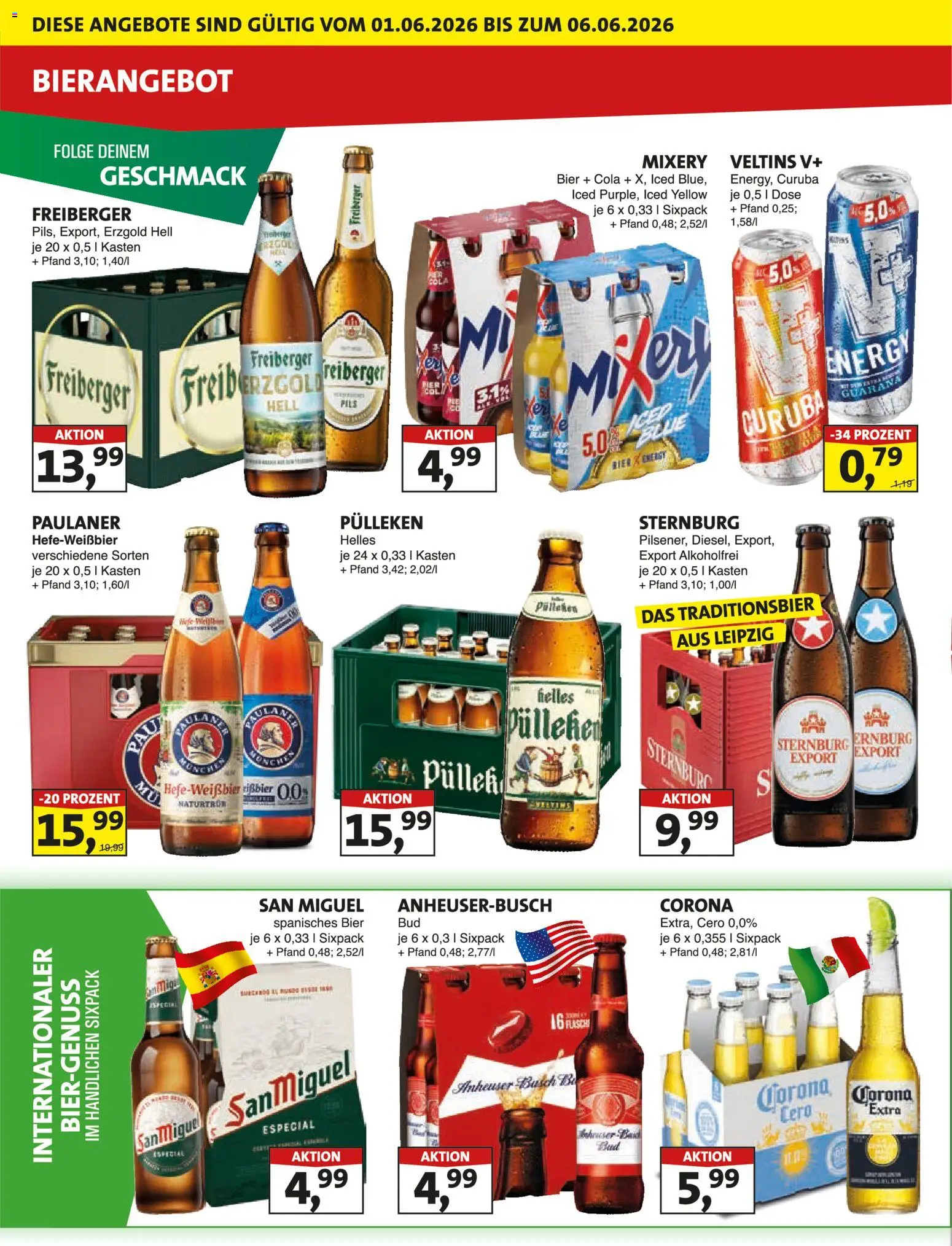 Lösch Depot Prospekt – gültig ab 01.06.2026 | Seite: 2 | Produkte: Mixer, Cola, Bier, Veltins