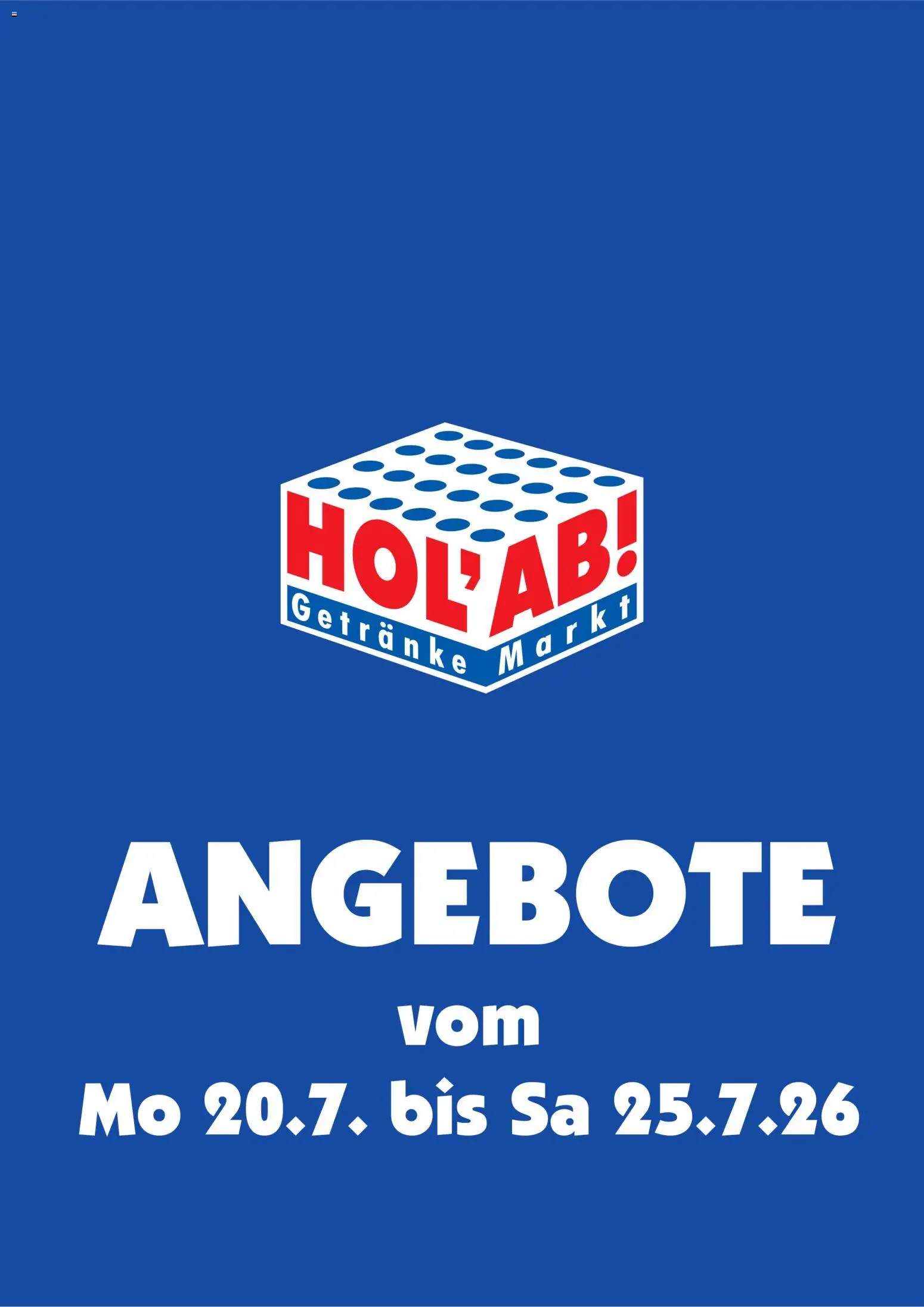 HOL’AB! Prospekt – gültig ab 20.07.2026 | Seite: 1