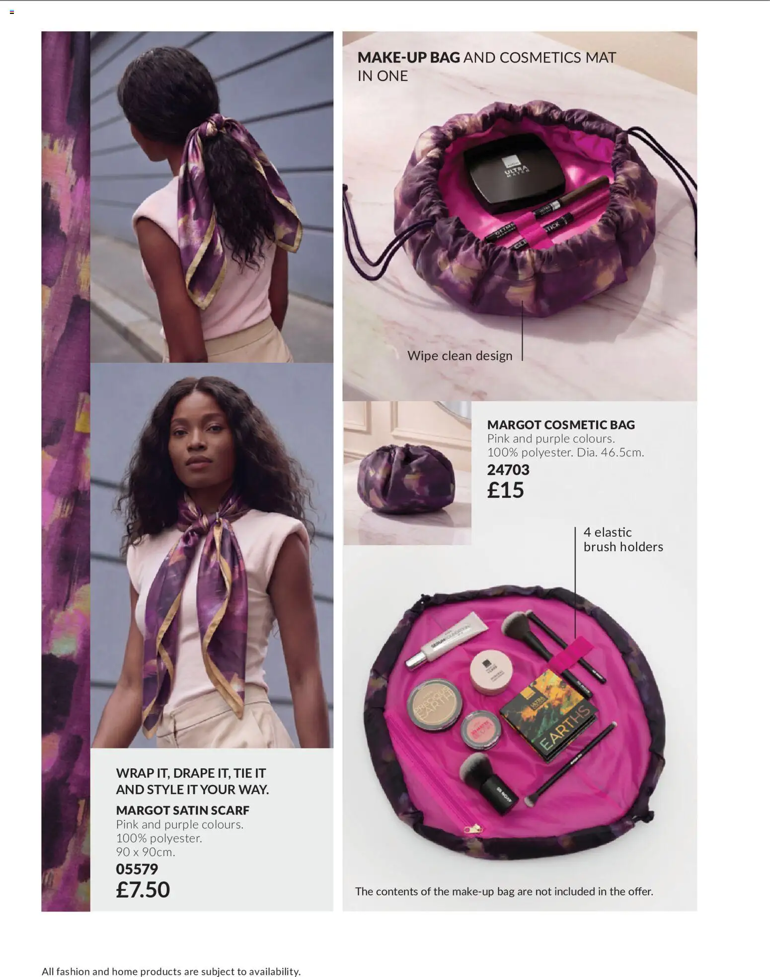 {H1} | Page: 128 | Products: Brush, Scarf, Bag