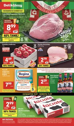 Pogląd oferty "Delikatesy Centrum gazetka - Sklepy Własne" - ważna od 09.07.2026