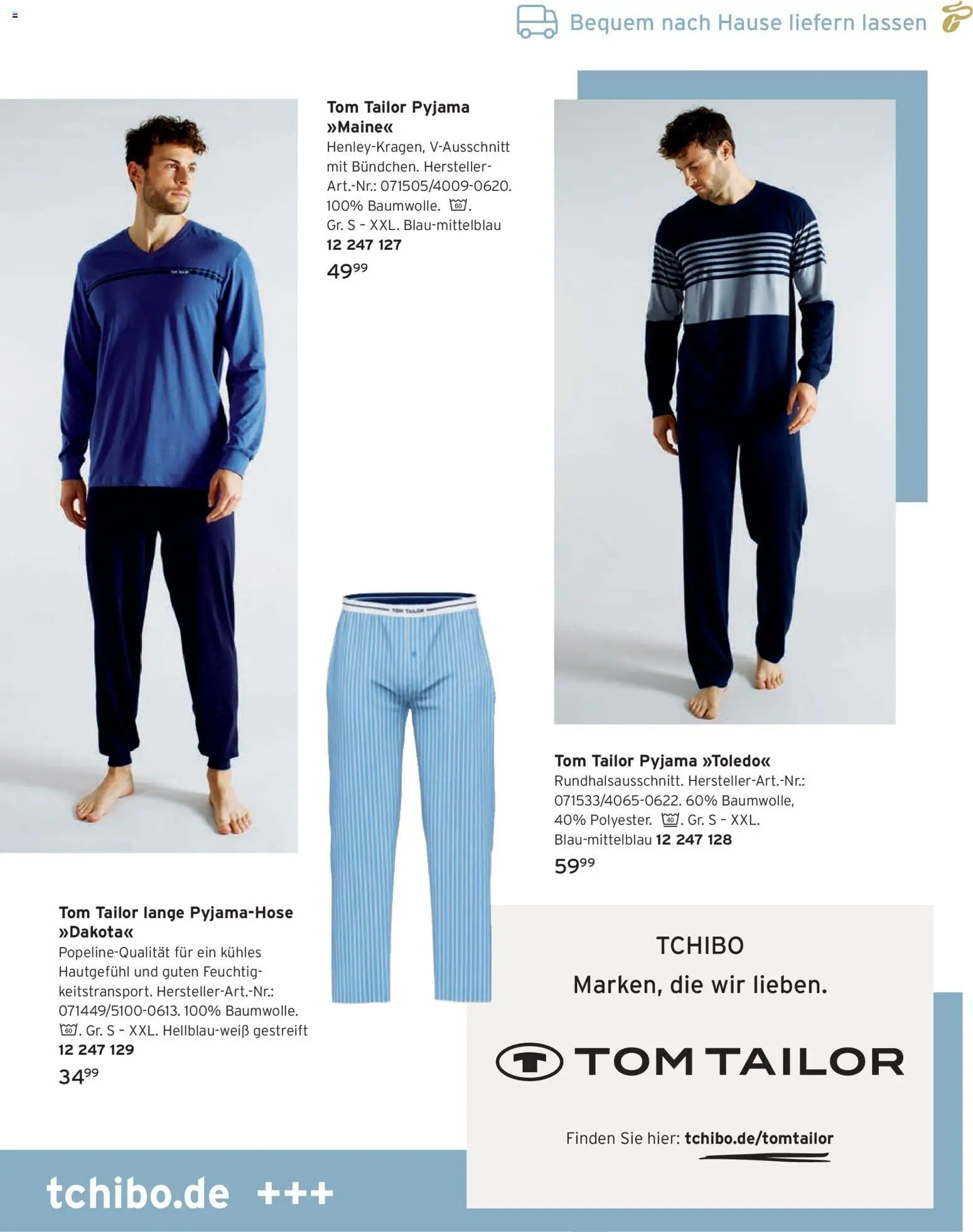 Angebote Tchibo – gültig ab 01.11.2026 | Seite: 105 | Produkte: Pyjama