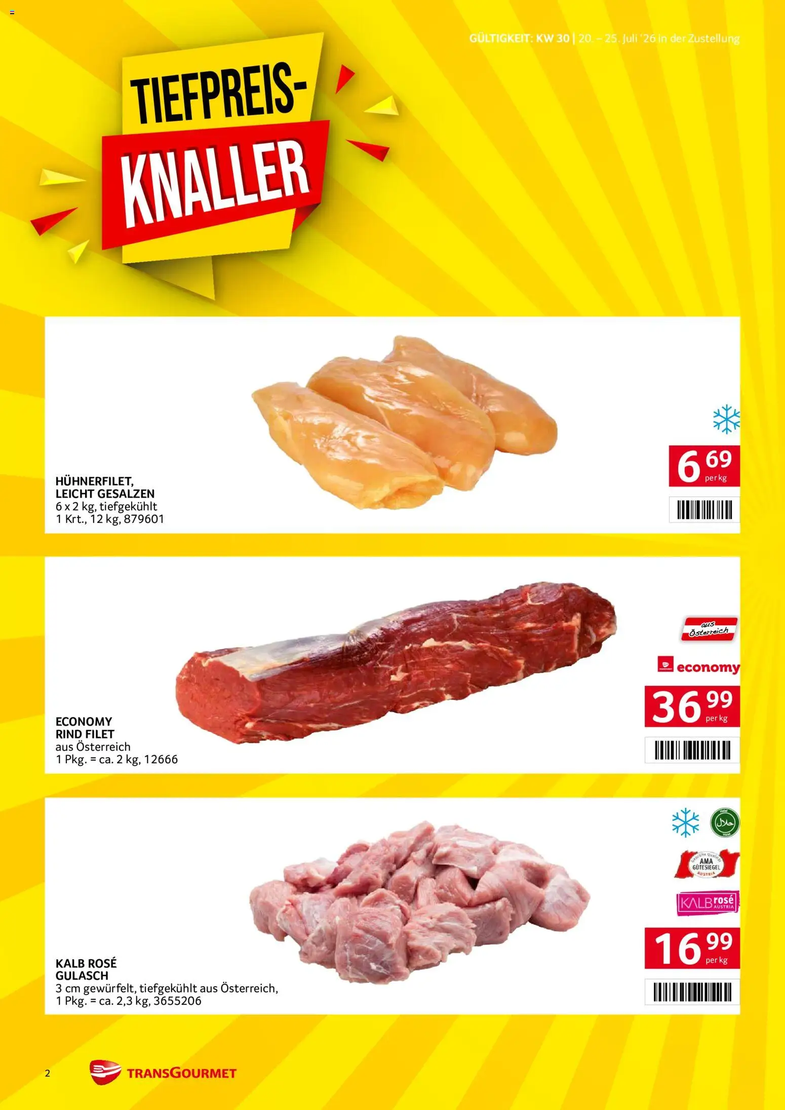 Transgourmet Zustellaktion gültig ab 20.07.2026 | Seite: 2