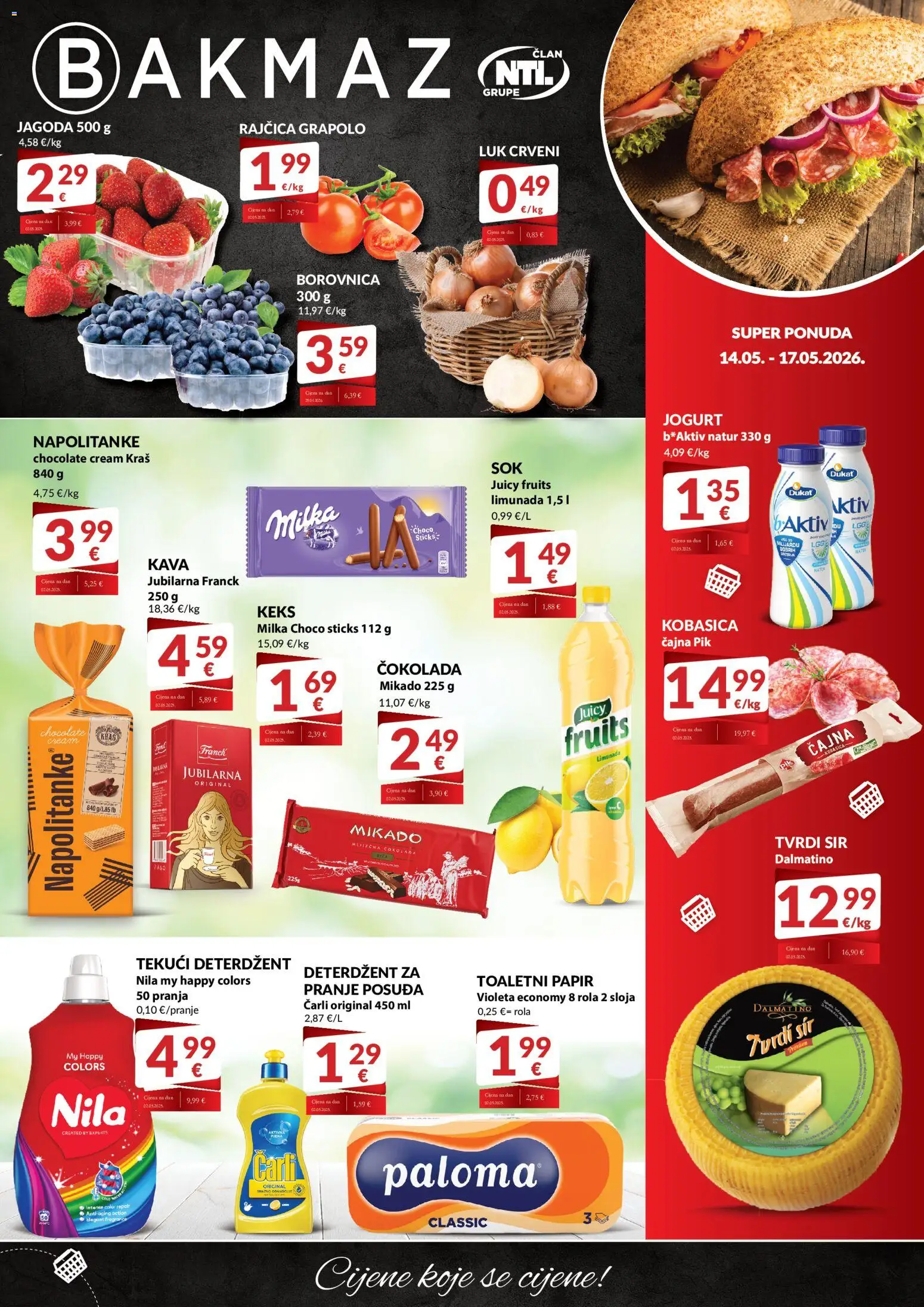 Bakmaz katalog | vrijedi od 14.05.2026 | Stranica: 1