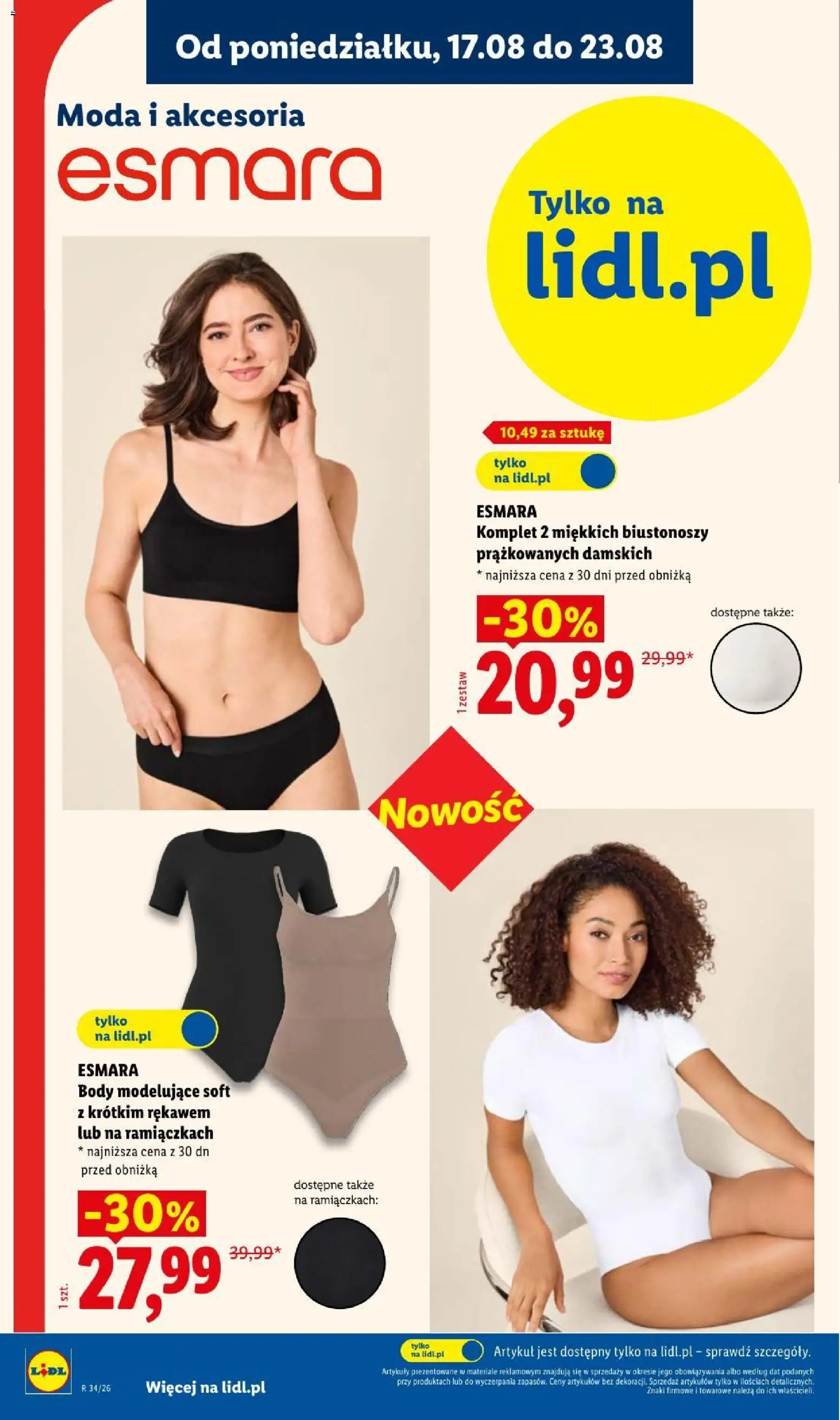Lidl gazetka od 17.08.2026 | Strona: 24 | Produkty: Body