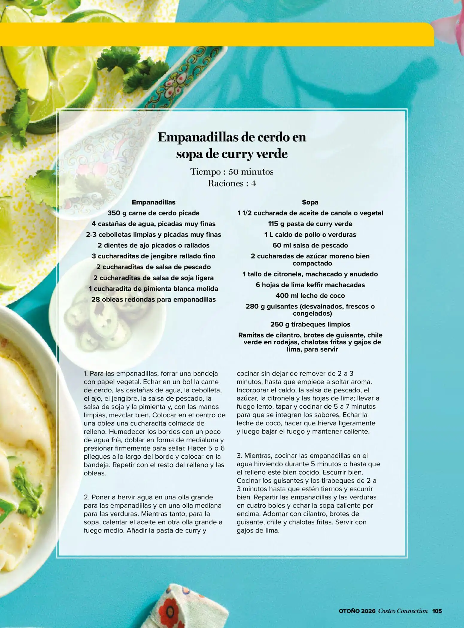 Costco catálogo Otoňo │ válido desde el 14/10/2026 | Página: 105 | Productos: Jengibre, Ajo, Coco, Pasta