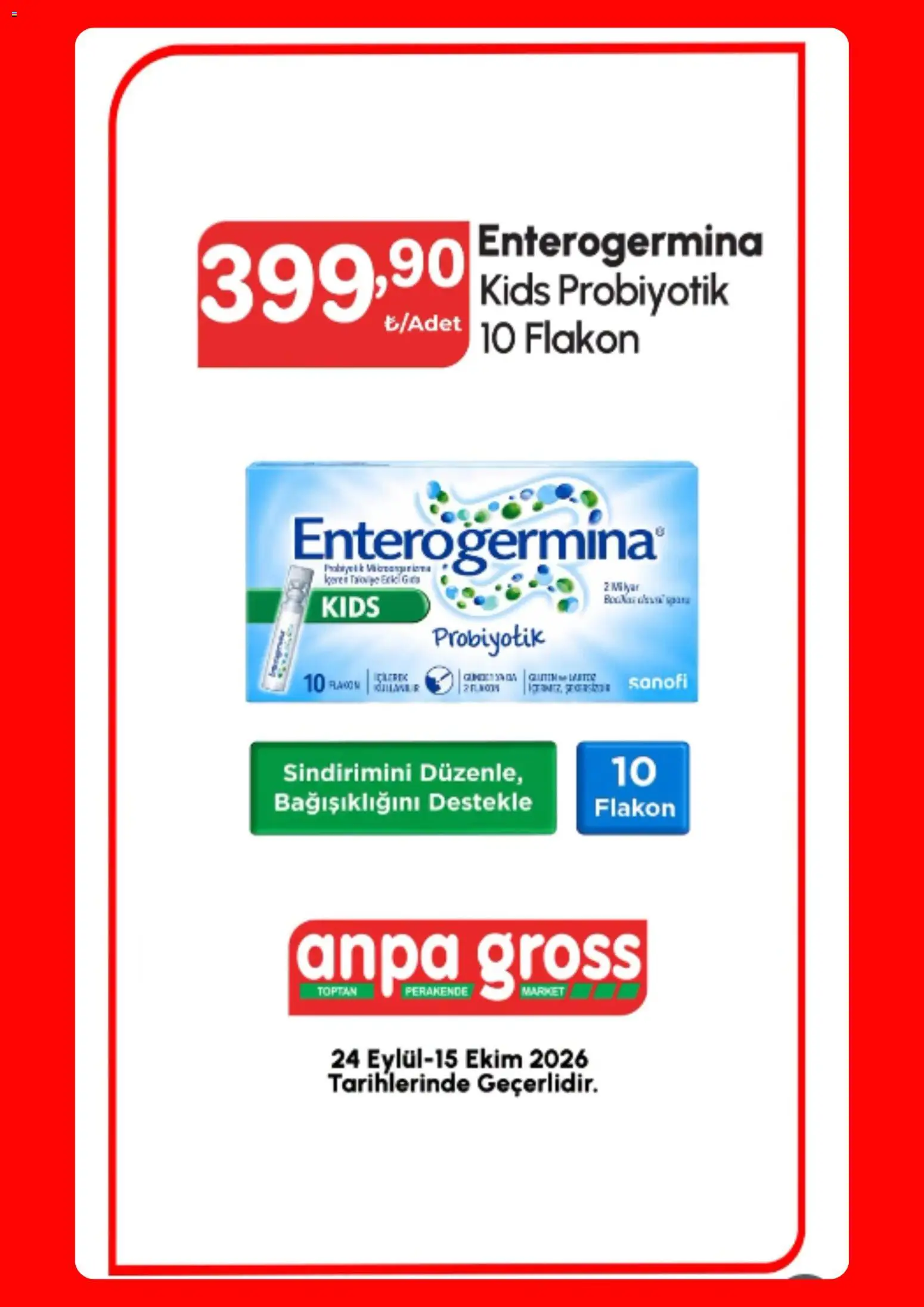 Anpa Gross Katalog - 25 Eylül 2026 tarihinden itibaren geçerlidir | Sayfa: 2