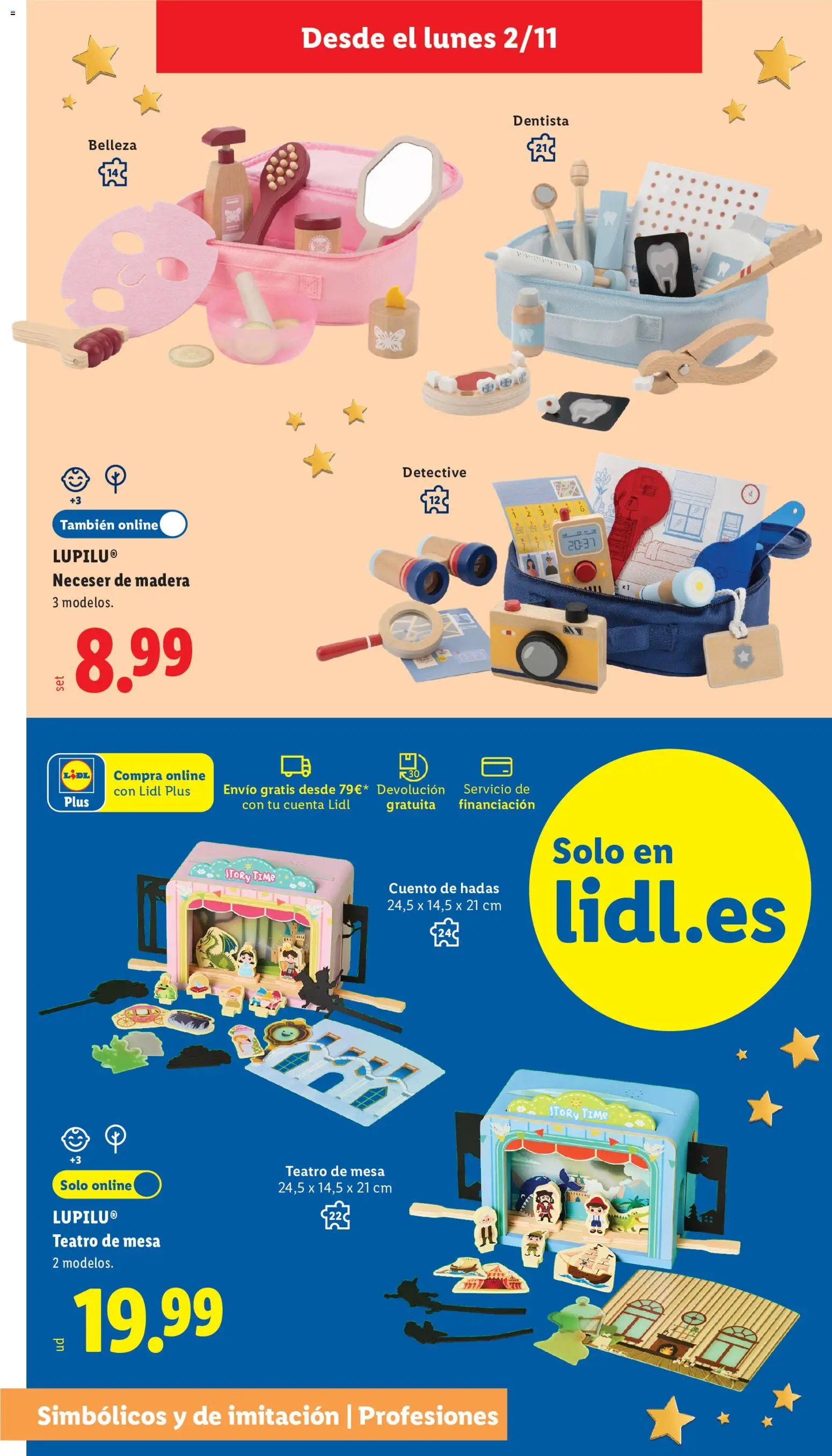 Lidl - Juguetes de imitación │ válido desde el 21/10/2026 | Página: 16 | Productos: Mesa, Neceser