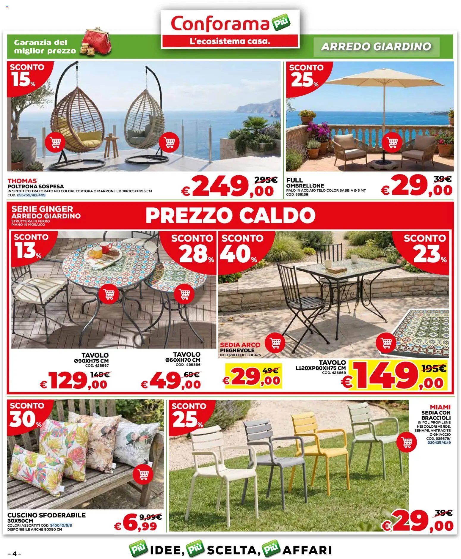 Volantino Conforama del 02/07/2026 | Pagina: 4