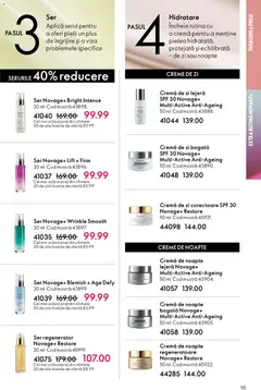 Ofertele Oriflame valabile de la 27.05.2026 | Pagină: 95 | Produse: Cremă de zi, Cremă de noapte, Cremă