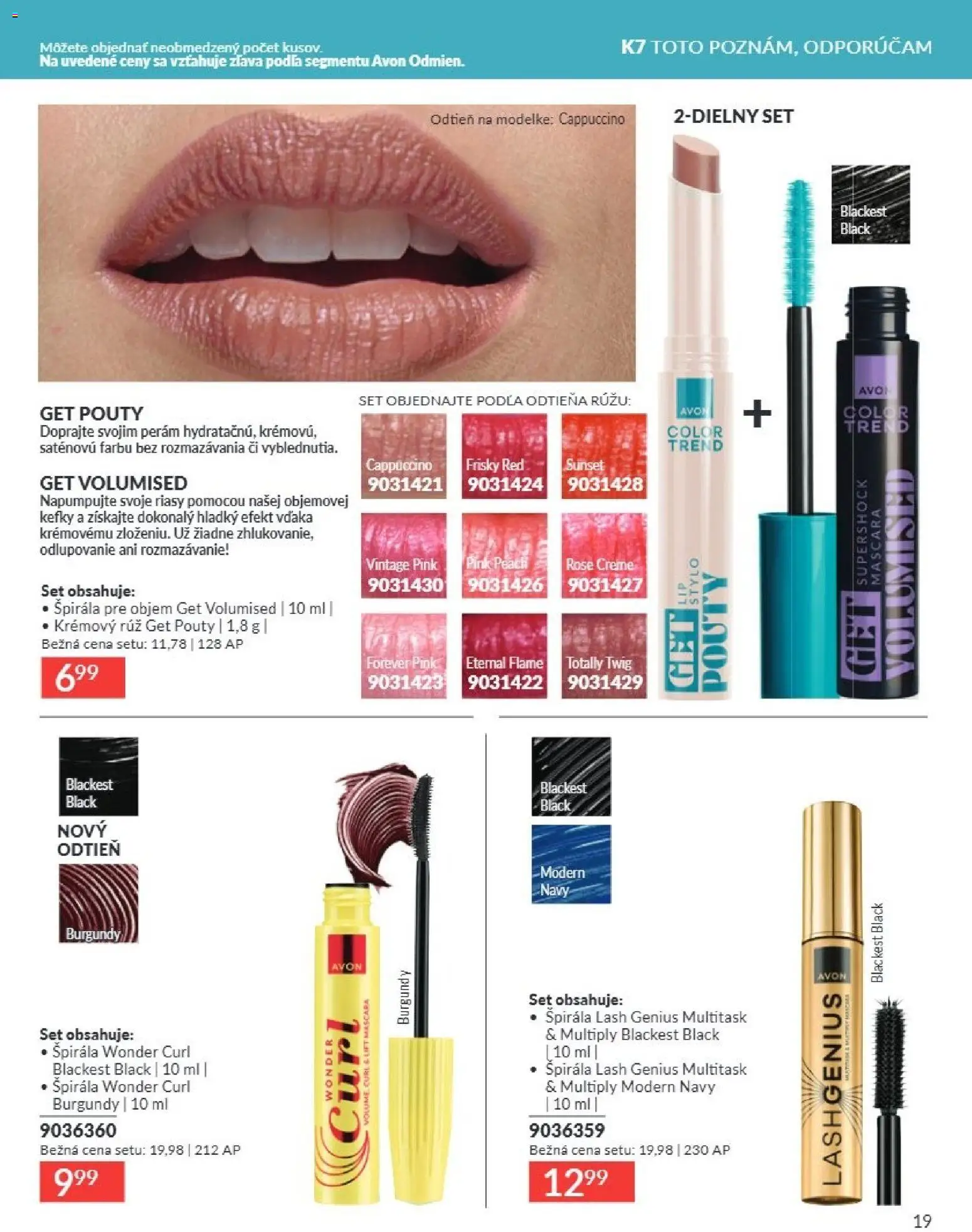 Nové Avon akcie – leták je platný od 01.07.2026 | Strana: 19