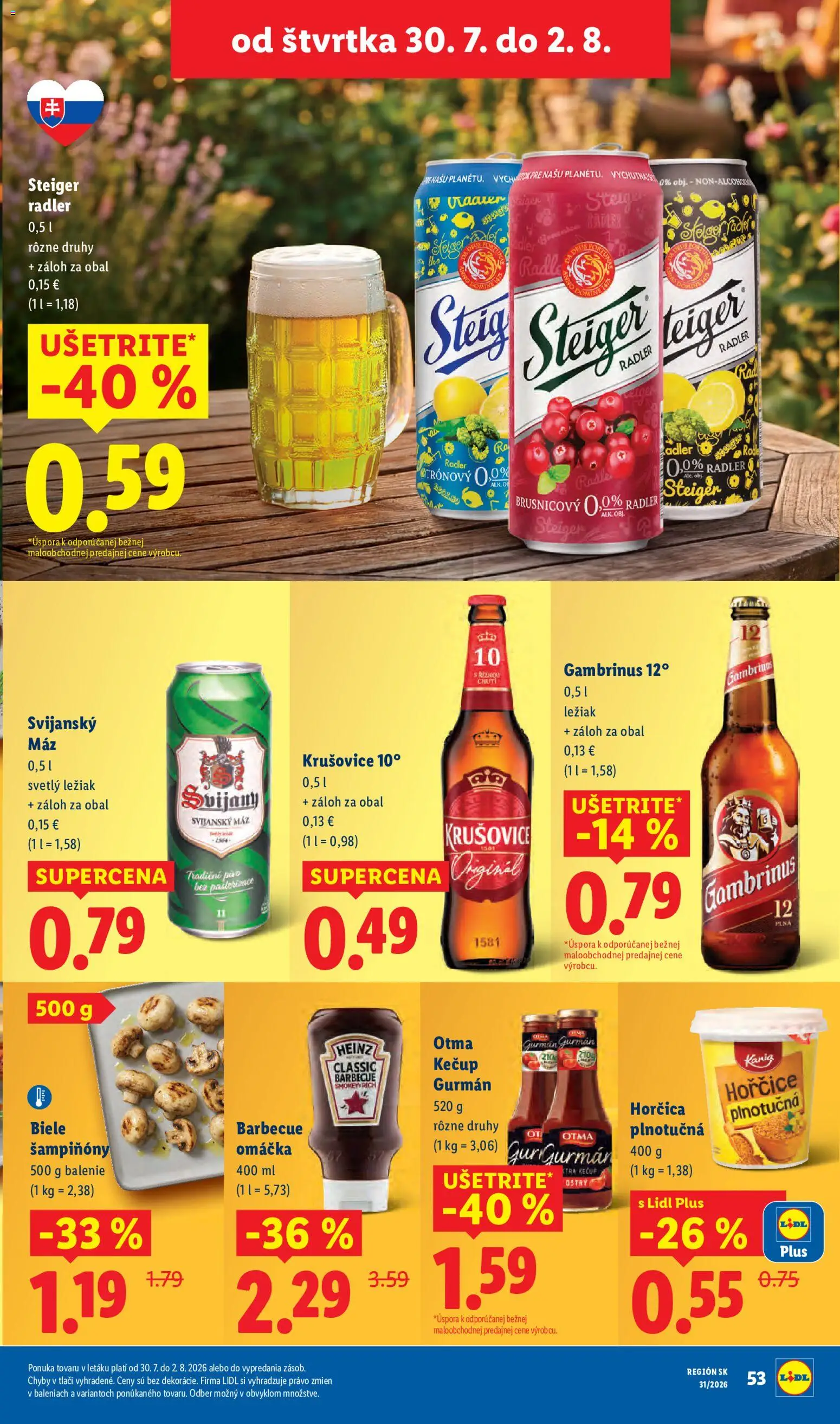 Nové Lidl akcie – leták je platný od 27.07.2026 | Strana: 69
