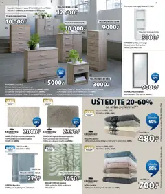 Jysk katalog - pregled Jysk kataloga - važi od 17.06.2026 | Strana: 7 | Proizvode: Polica, Vrata, Ogledalo, Polica za knjige