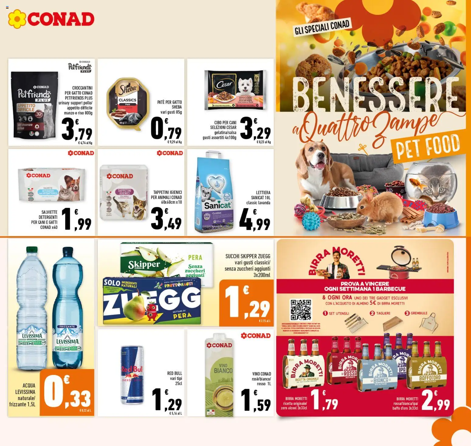 Volantino Conad del 07/10/2026 | Pagina: 17 | Prodotti: Birra, Riso, Red Bull, Lavanda