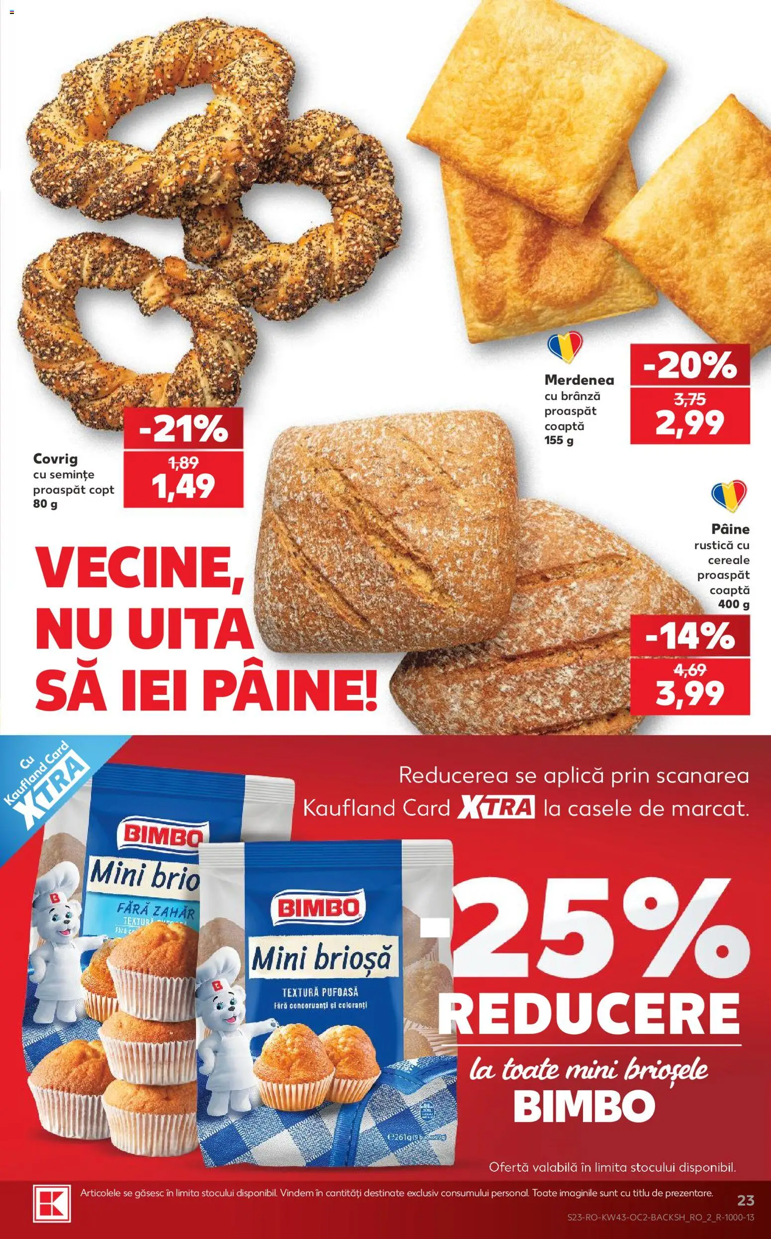Noul catalog Kaufland – valabil de la 21.10.2026 | Pagină: 23