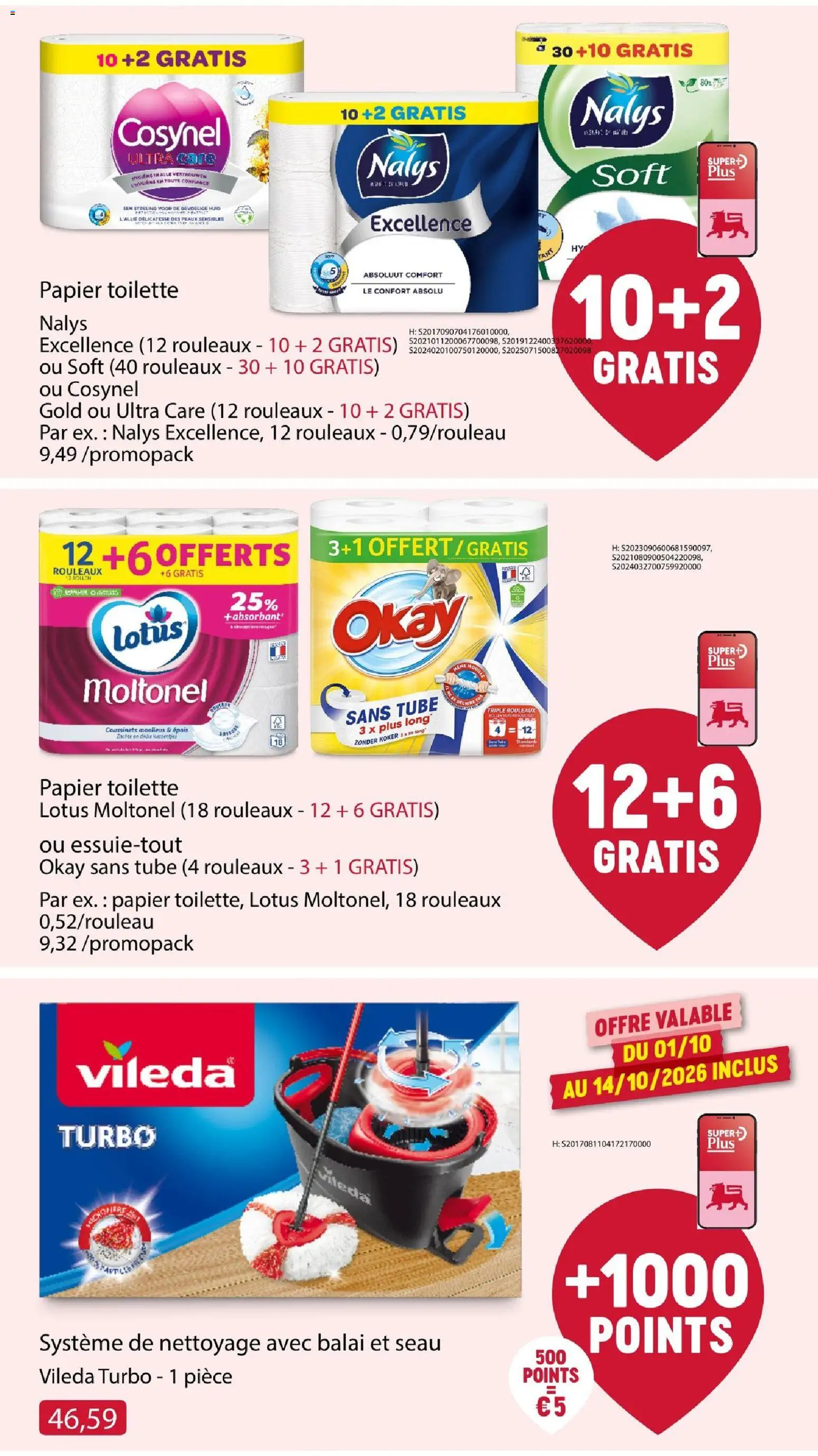 {H1} | Pagina: 46 | Producten: Papier, Toilet, Lotus