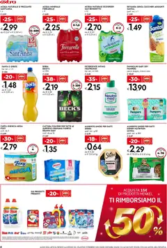 Anteprima del volantino bennet volantino Extra valido a partire dal 05/10/2026 | Pagina: 4 | Prodotti: Pannolini, Salmone, Acqua, Fanta