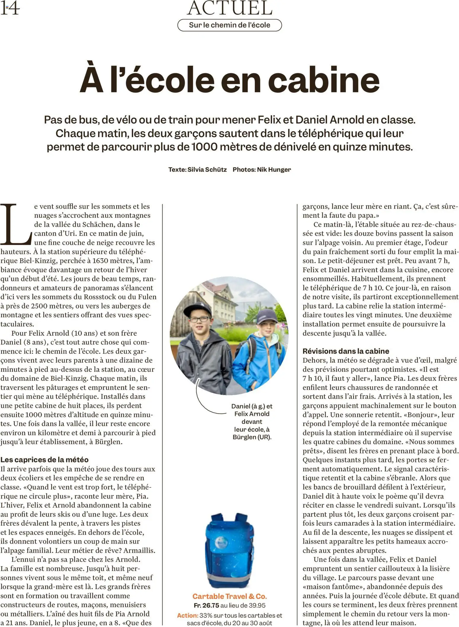 Migros aktionen Magazine FR – gültig ab 19.08.2026 | Seite: 14