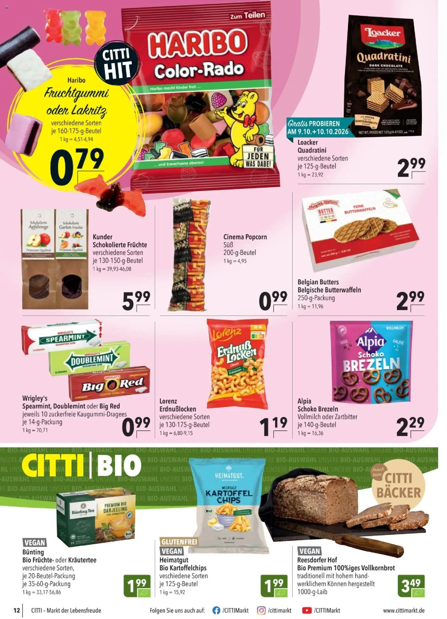 CITTI tilbudsavis – gyldig fra 07/10/2026 | Side: 14 | Produkter: Chips, Popcorn