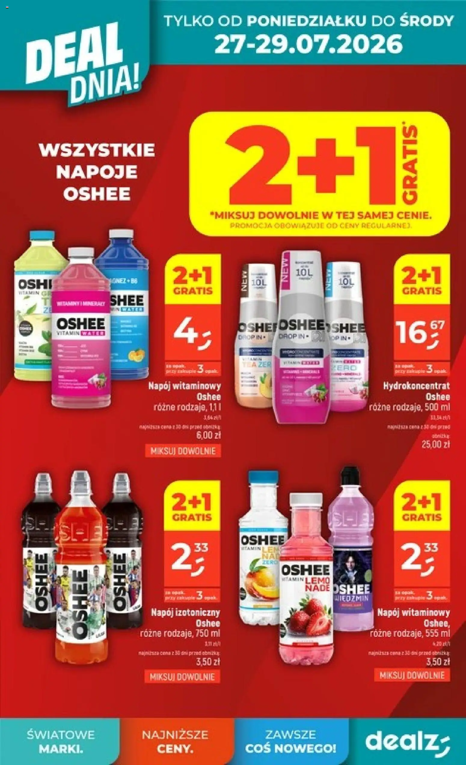 Dealz gazetka - Deal dnia od 23.07.2026 | Strona: 5 | Produkty: Napoje