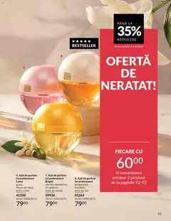Ofertele Avon valabile de la 01.06.2026 | Pagină: 95 | Produse: Apă de parfum, Parfum, Ulei, Apă
