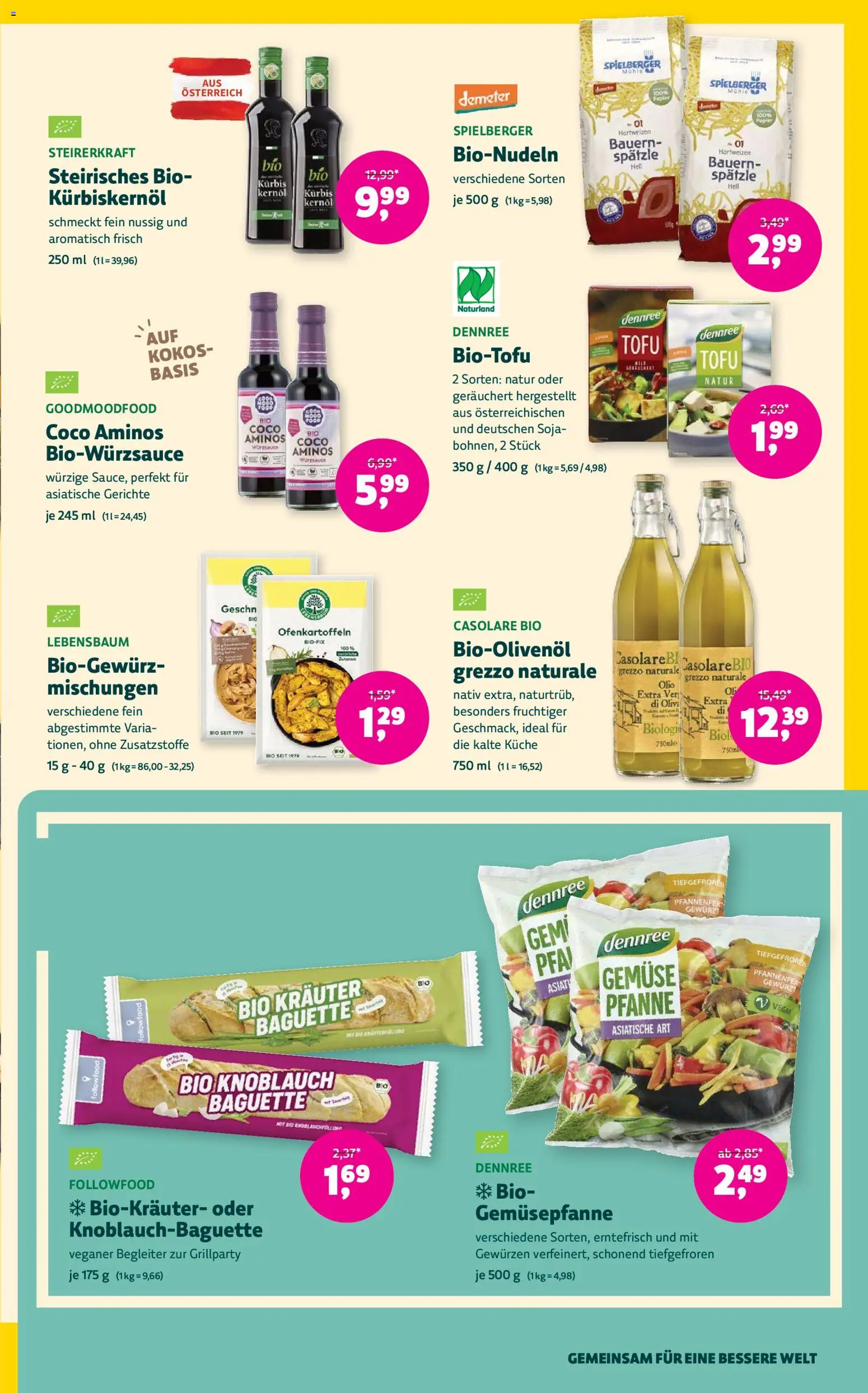 Denns BioMarkt Angebote gültig ab 29.07.2026 | Seite: 9 | Produkte: Gemüse, Knoblauch, Kürbis, Jääkaappipakastin