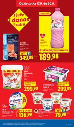PILOS Kremasti voćni desert, Više vrsta - pregled Lidl kataloga - važi od 17.09.2026 | Strana: 29