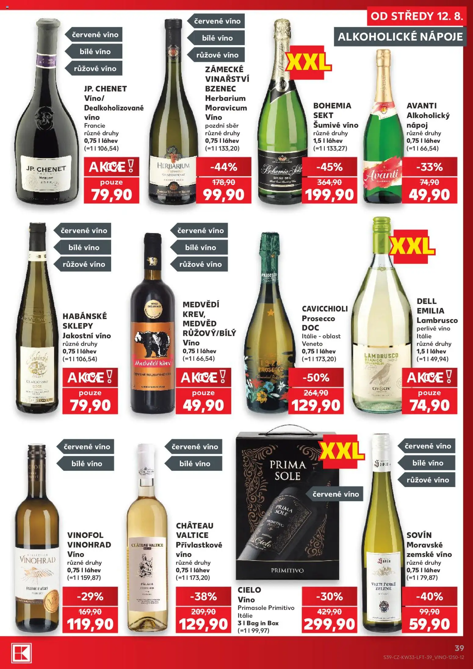 Kaufland leták - Kolín od 12.08.2026 | Strana: 39