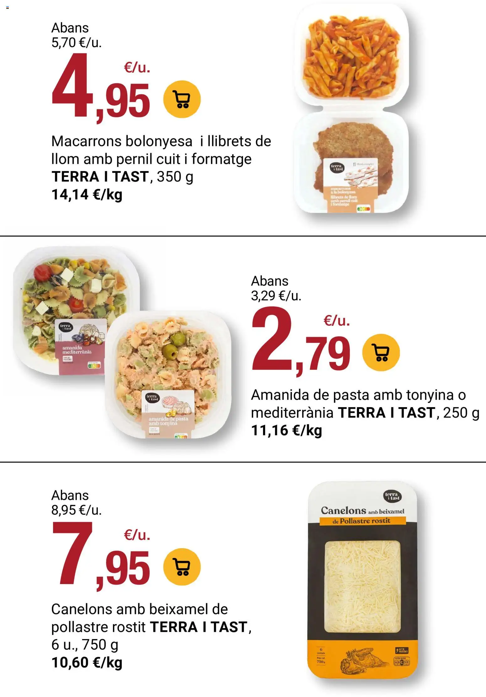 Bonpreu folleto │ válido desde el 05.05.2026 | Página: 72 | Productos: Pasta