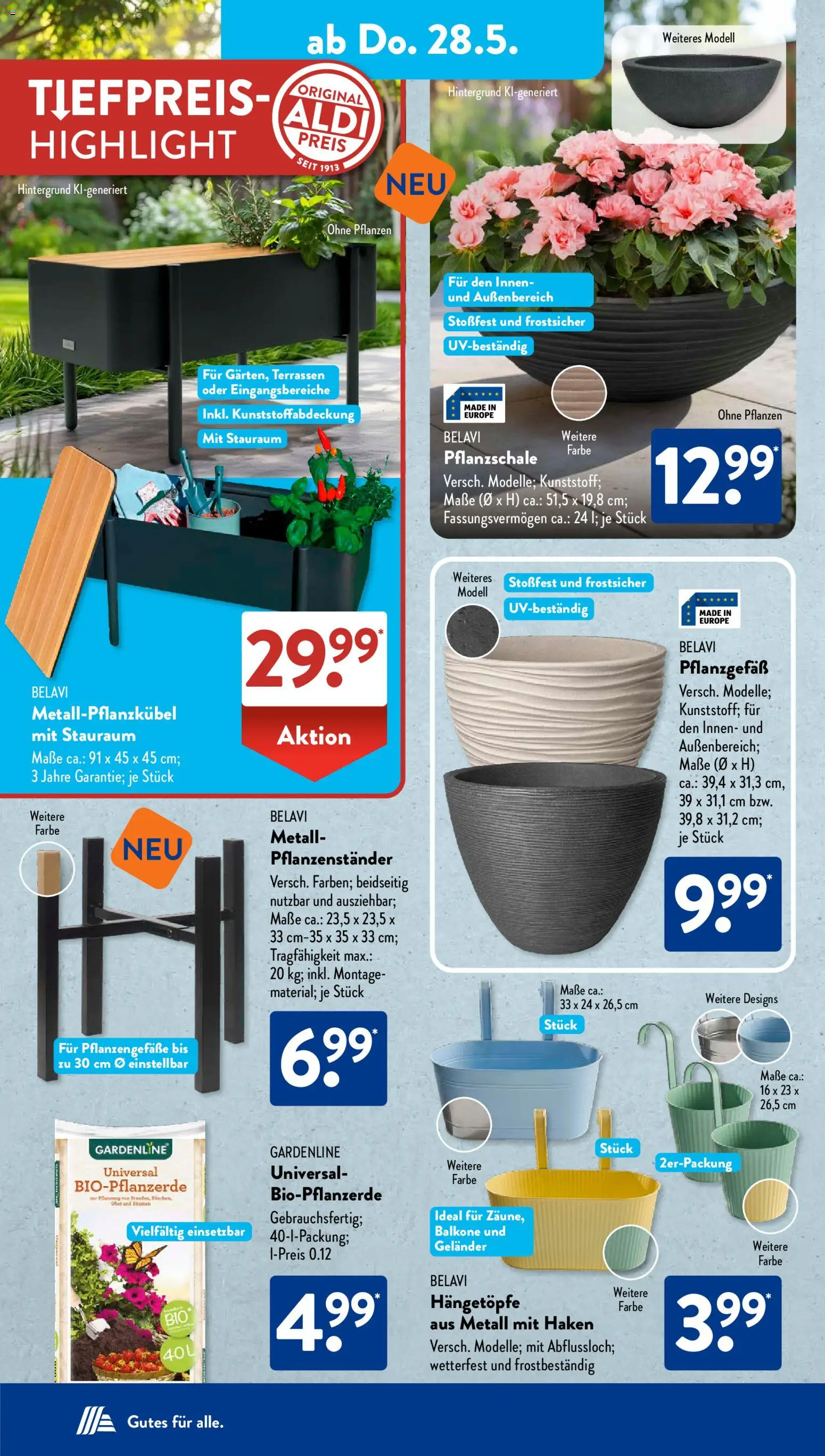 Aldi Süd Prospekt 	 – gültig ab 26.05.2026 | Seite: 7 | Produkte: Belavi, Blumen, Obst