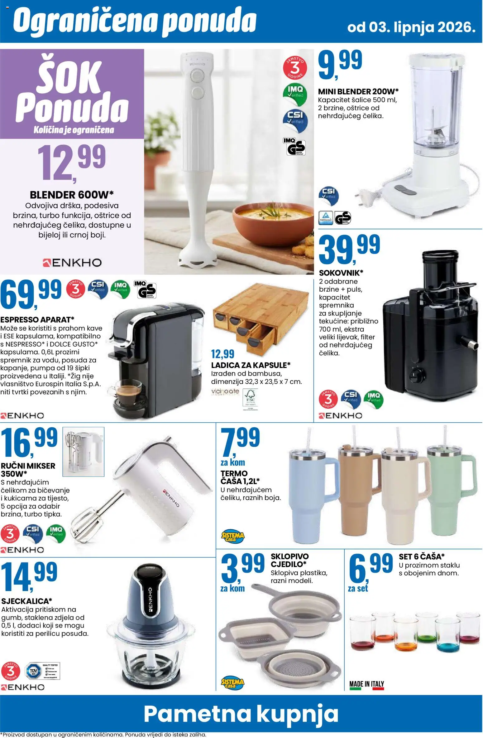 Eurospin katalog | vrijedi od 03.06.2026 | Stranica: 14
