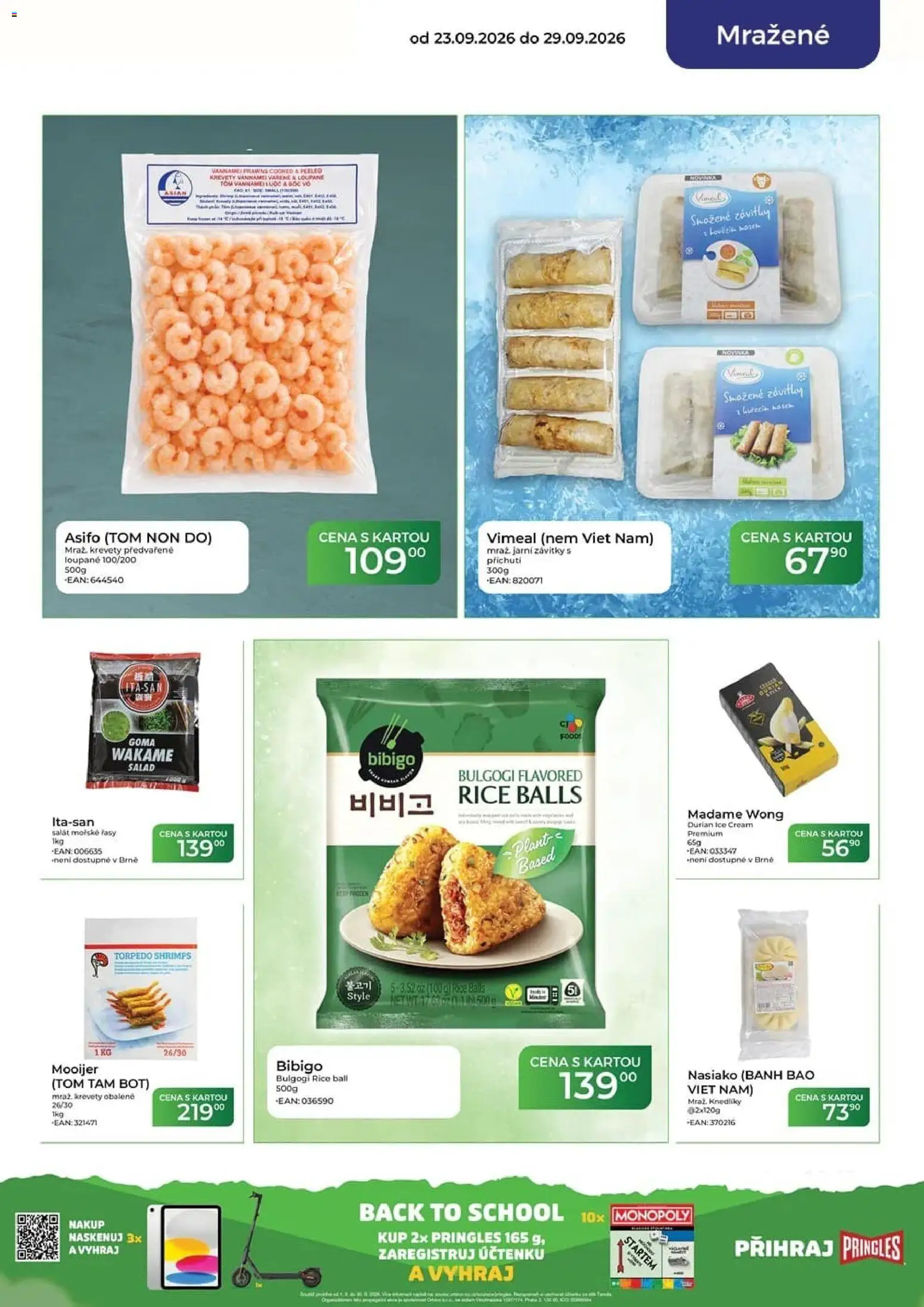Tamda Foods leták od 23.09.2026 | Strana: 21 | Produkty: Mořské řasy, Pringles, Wakame, Krevety