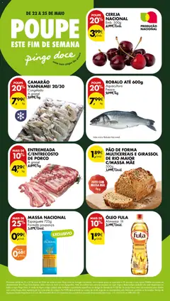 Pré-visualização Pingo Doce Poupe este Fim de Semana válido de 22.05.2026