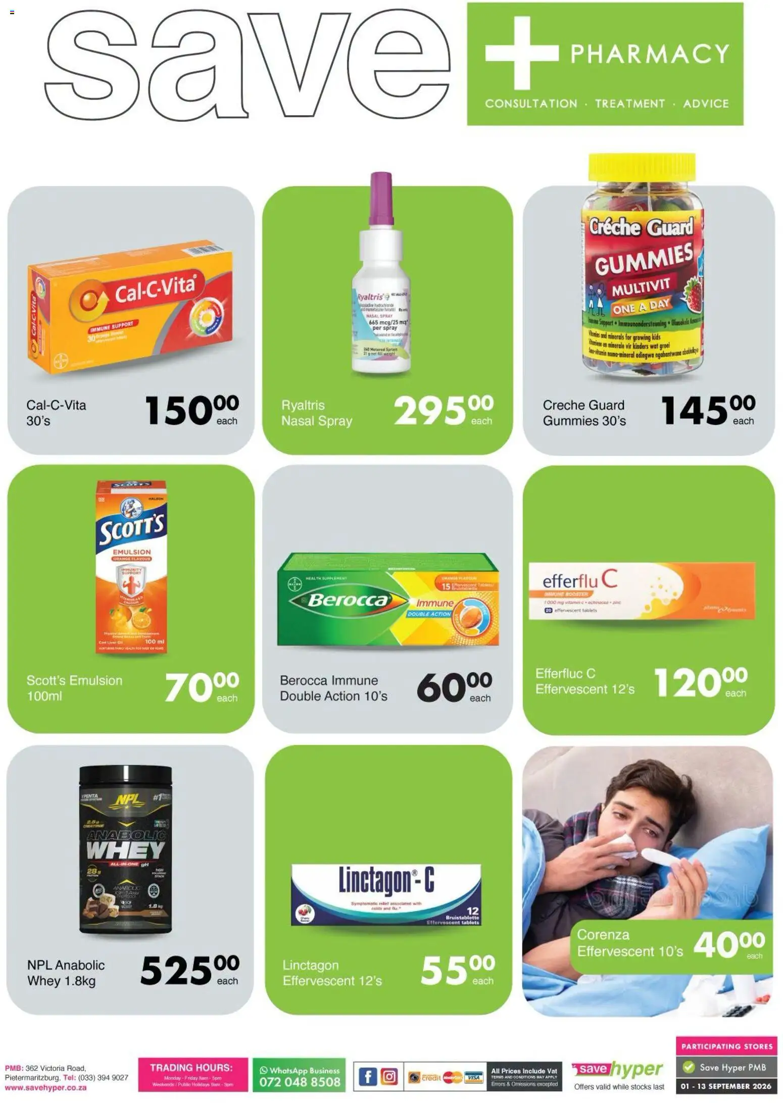 New Save catalogue – valid from 01/09/2026 | Page: 1 | Products: Nasal spray