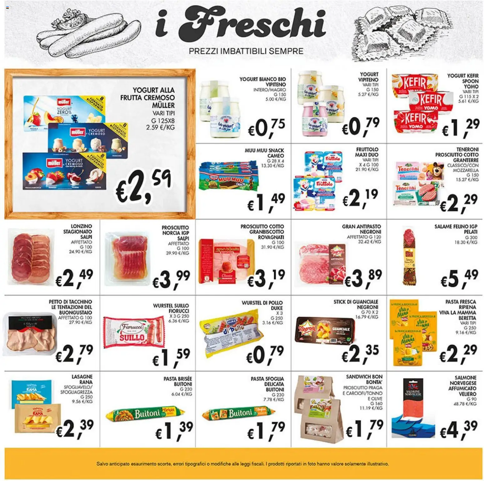Volantino Coal del 04.06.2026 | Pagina: 11 | Prodotti: Tacchino, Olive, Pasta, Pasta brisée