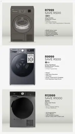 House and Home specials catalogue – valid from 07/09/2026 | Page: 34 | Products: Dryer, Lock, Lamp