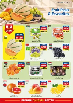 Preview of VIVA offers valid from 1 Oct, 2026 | Page: 4 | Products: Grapefruit, Fruit, Mango, Grapes